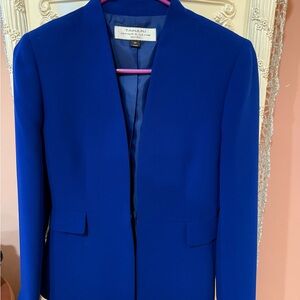 Tahari Women's Vibrant Blue Blazer
